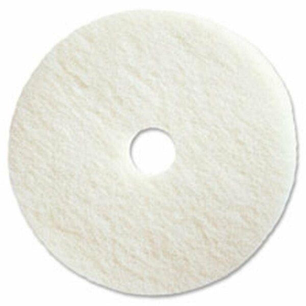 Protectionpro Polishing Floor Pad- White - 5 Per Carton - 18 in. PR3198249